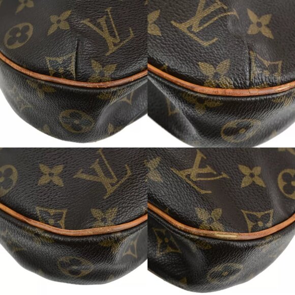 LOUIS VUITTON Odeon PM Shoulder Bag Monogram Leather Brown Spain M56390 31YF088 - Picture 5 of 16